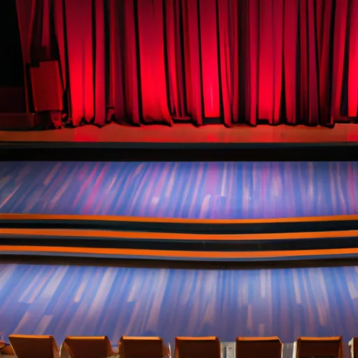 A picture of a theater stage