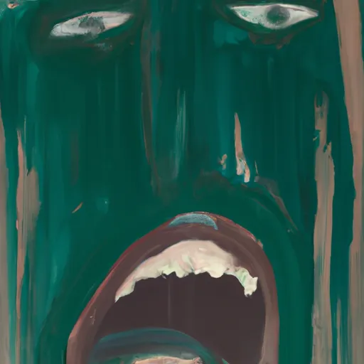 A picture of the painting 'The Scream'