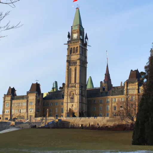 A picture of the Canadian Parliament