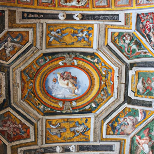 A picture of a part of the Sistine Chapel ceiling