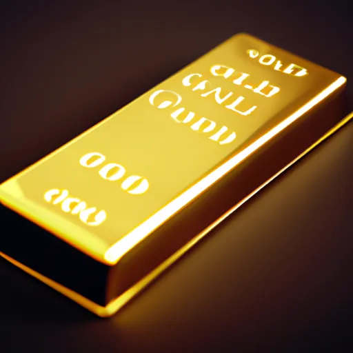 A picture of a gold bar