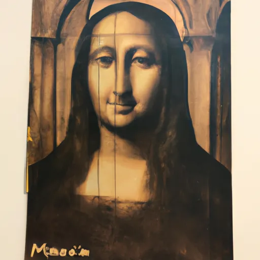 A picture of the Mona Lisa