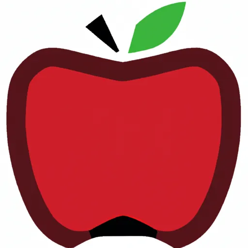 A picture of an Apple logo