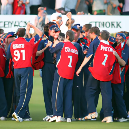 "England cricket player celebrating with teammates after winning T20 series against New Zealand"