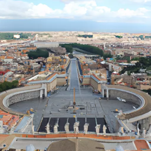 A picture of St. Peter's Square