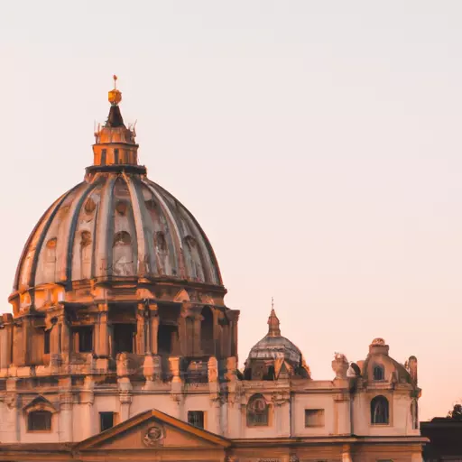 A picture of Saint Peter's Basilica