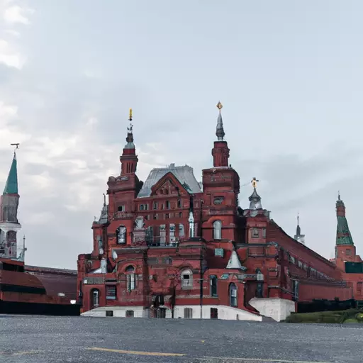 A picture of Red Square in Moscow