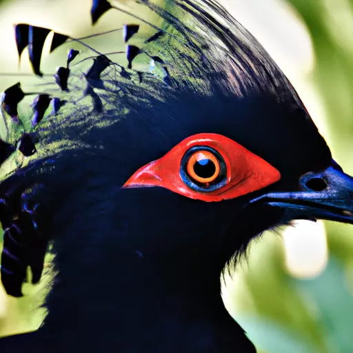 A picture of a bird with colorful feathers