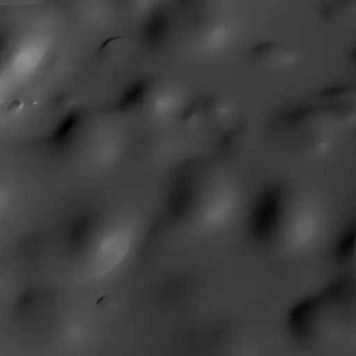 A picture of the Mercury surface