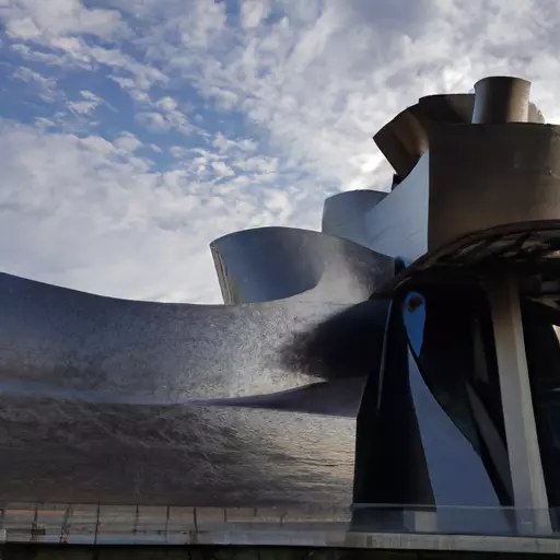 A picture of the Guggenheim Museum Bilbao