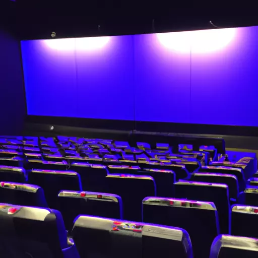 A picture of a movie theatre