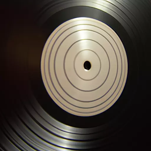 A picture of a vinyl record