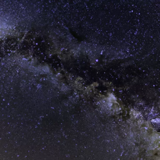 An image of the Milky Way galaxy