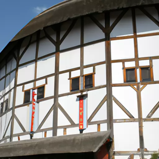 An image of the Globe Theatre in London