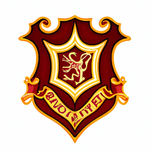 "Gryffindor house crest from Harry Potter"