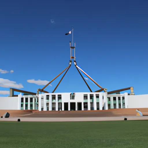 A picture of the Australian Parliament House