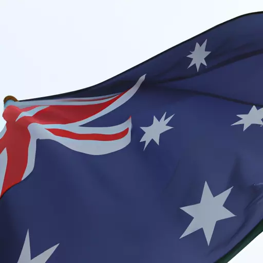 A picture of the Australian Flag