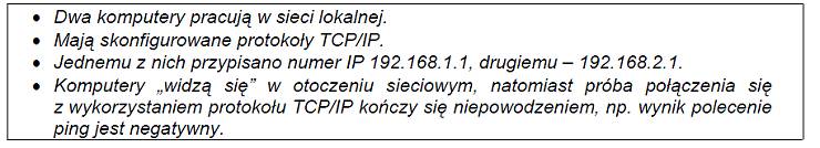 Ilustracja do pytania 651: Aby usunąć opisaną usterkę, należy