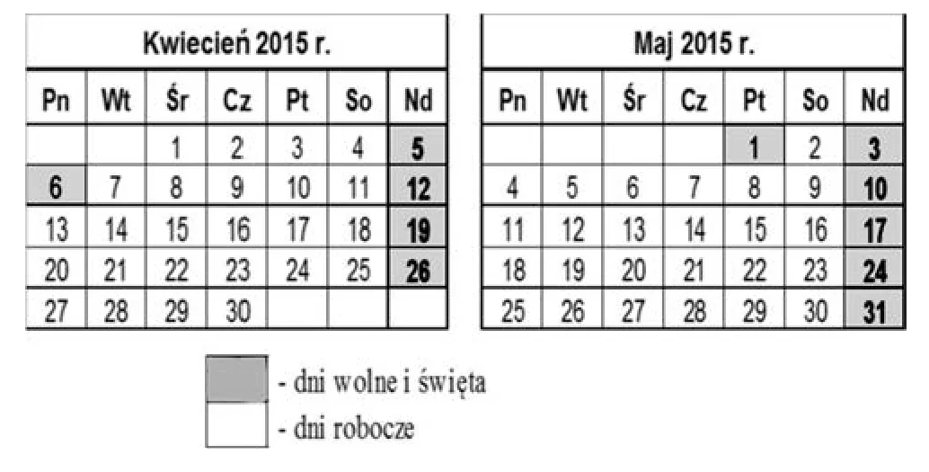 Ilustracja do pytania 73: Dnia 23 kwietnia 2015 r. podatnik otrzymał pismo z urzędu skarbowego wraz z pou…