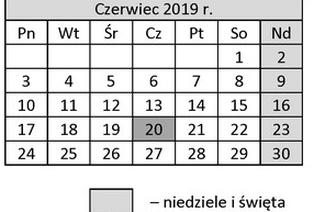 Ilustracja do pytania 215: Płatnik składek ma obowiązek złożyć za maj 2019 r. deklarację rozliczeniową ZUS…