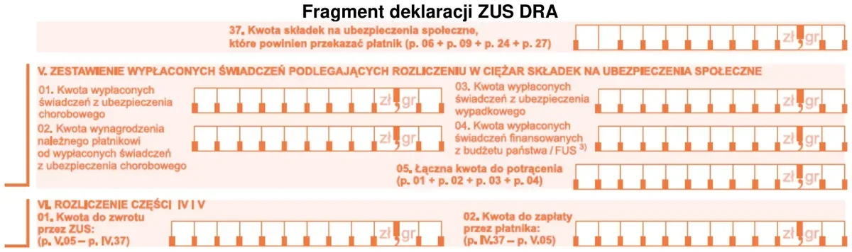Ilustracja do pytania 362: Przedsiębiorca, który jest płatnikiem świadczeń z ubezpieczeń społecznych, wypł…