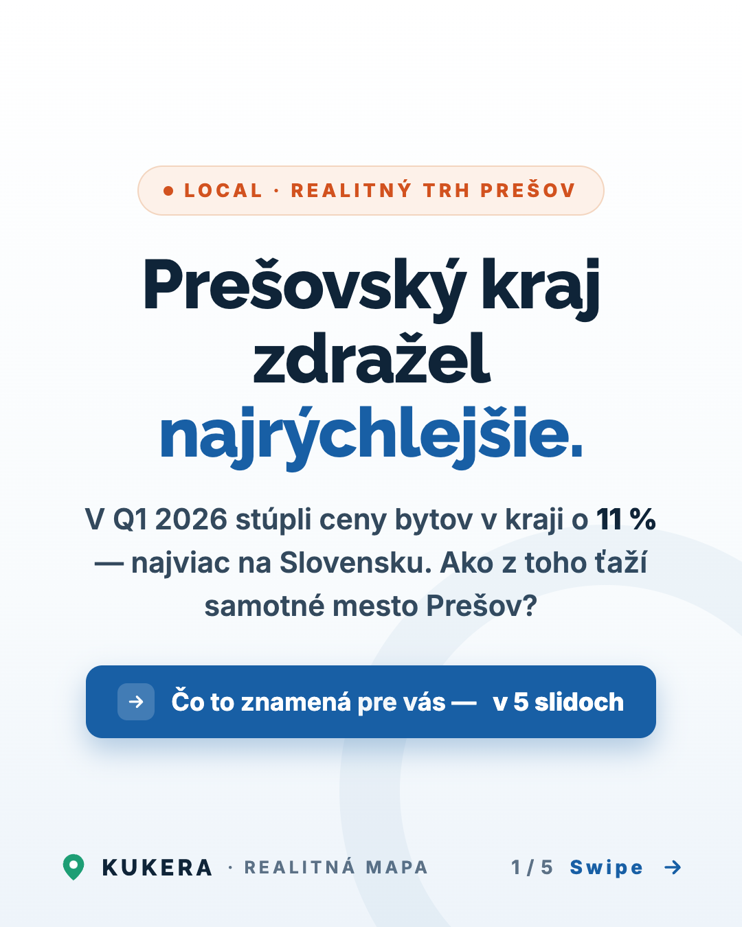 Realitný trh v Prešove: tretie najväčšie mesto Slovenska ťaží z rastu celého kraja