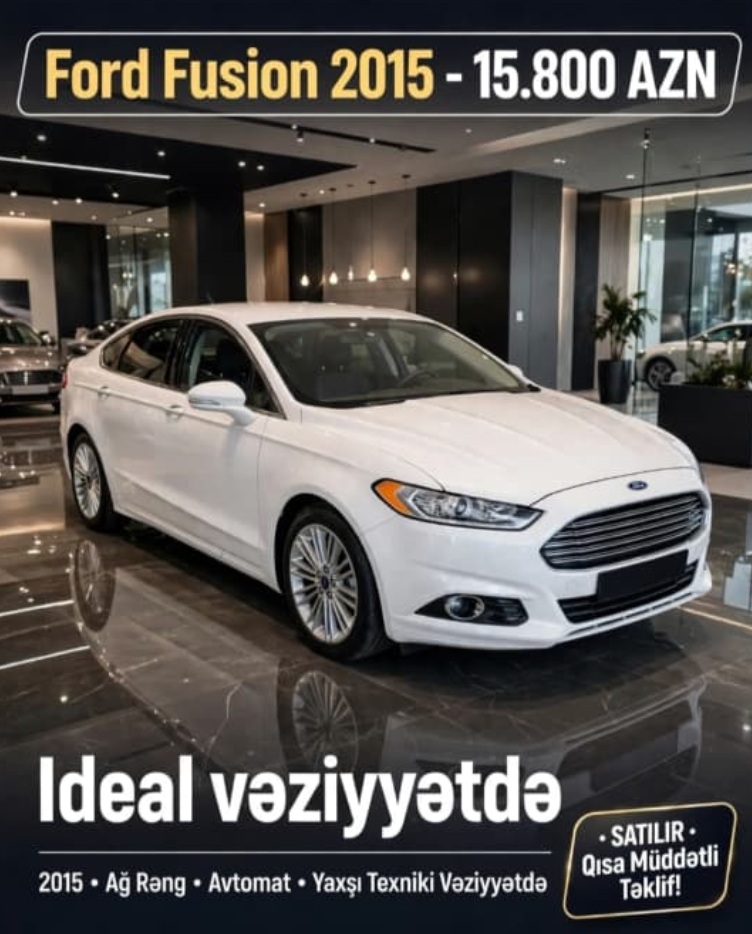 Ford Fusion 2015 - 15.800 AZN