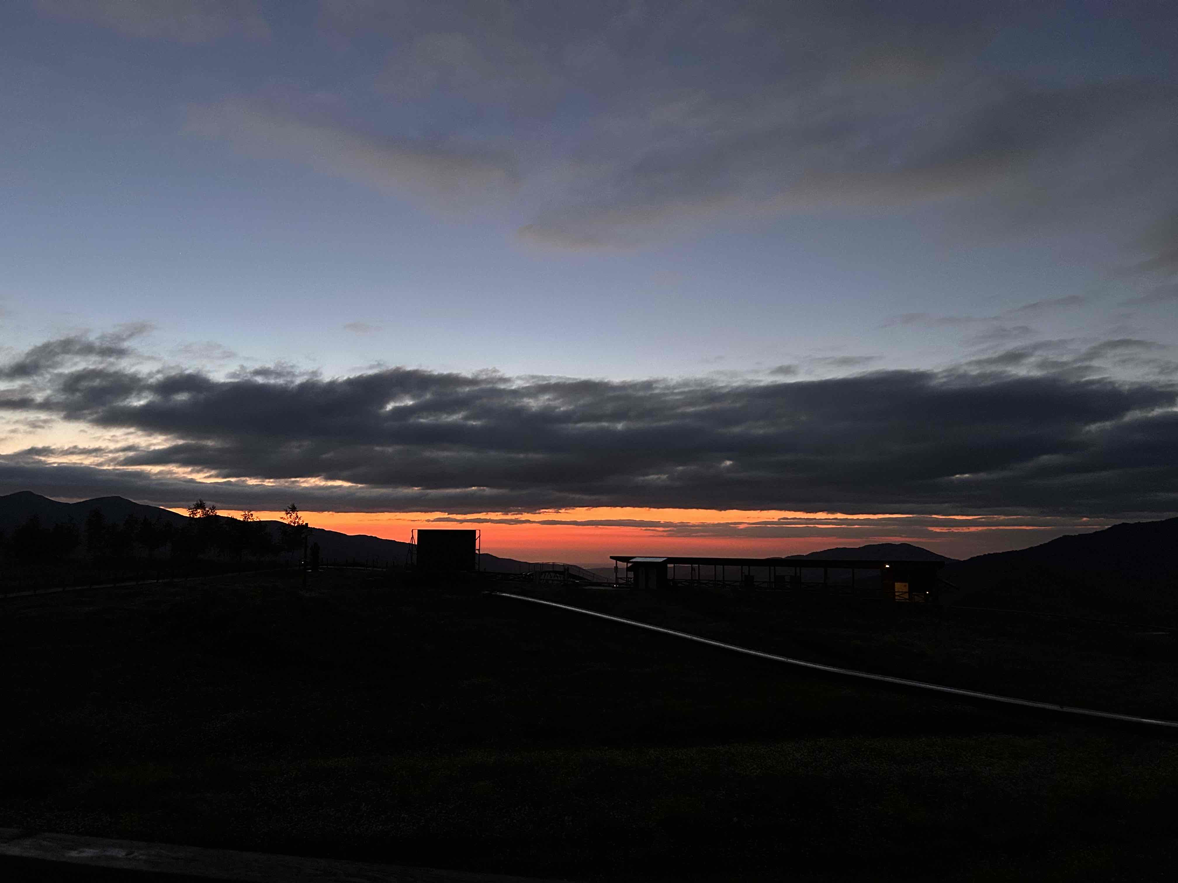 Sunrise in the Mountains