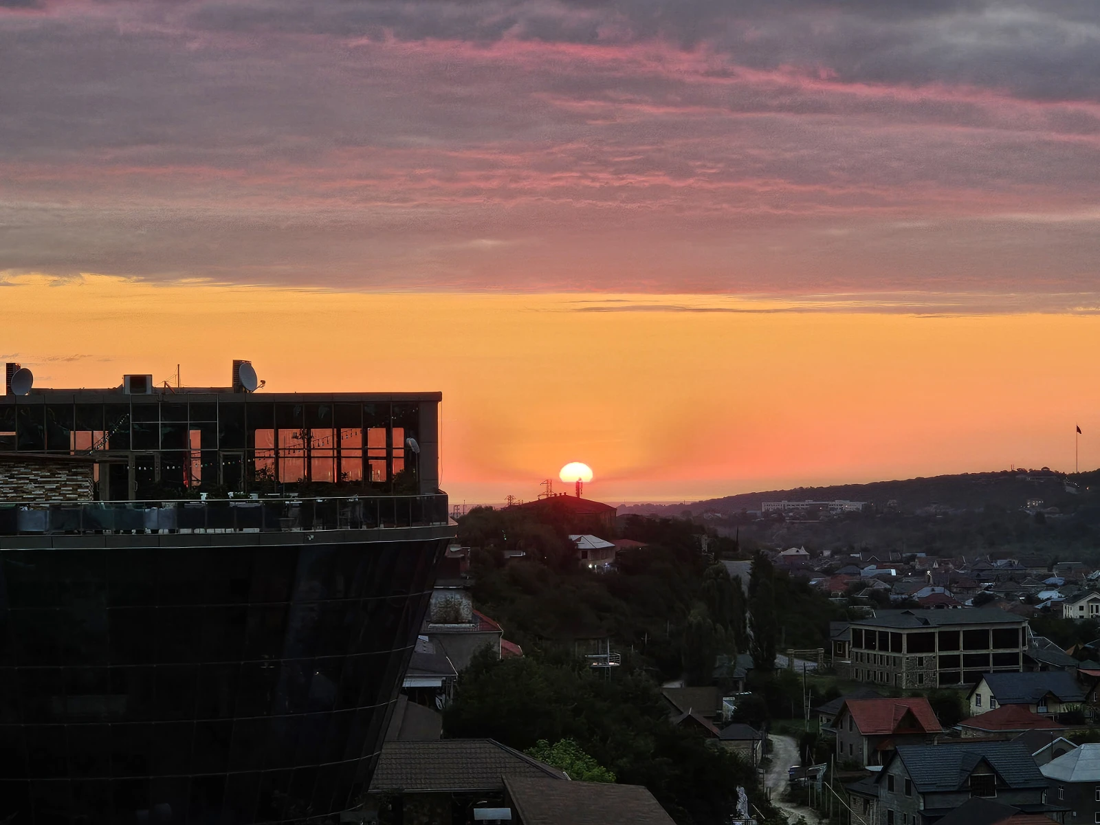 🌇 Sunset Over Qusar