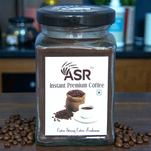 ASR Instant Coffee 500 gm  | Premium  | 100% Pure Instant Coffee | Smooth & Rich Coffee | Medium Roast | No Added Flavors