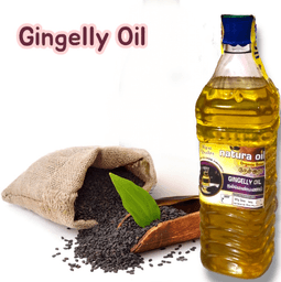 Wood Pressed Gingelly Oil 1 lt | Unrefined | Pet Bottle | Chemical-Free | For Cooking | Rich in Antioxidants & Nutrients