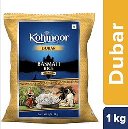 Kohinoor Basmati Rice - Dubar, 1 Kg