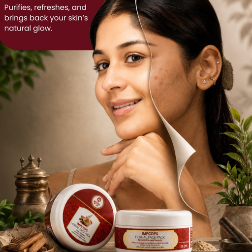 IMPCOPS Herbal Face Pack  50 gms image 3