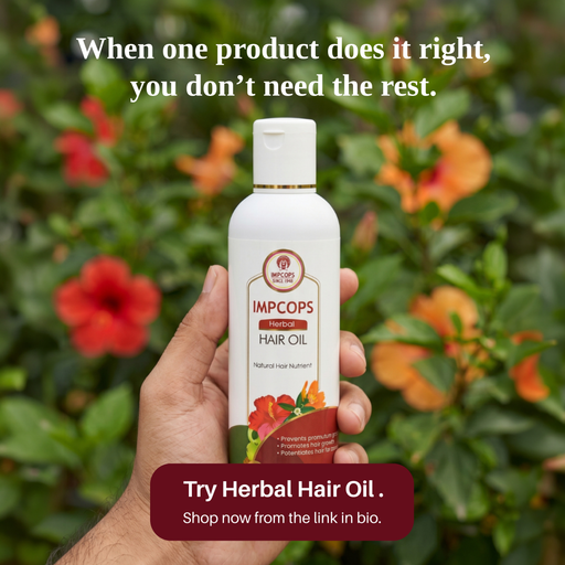IMPCOPS Herbal Hair Oil - 200ml image 6
