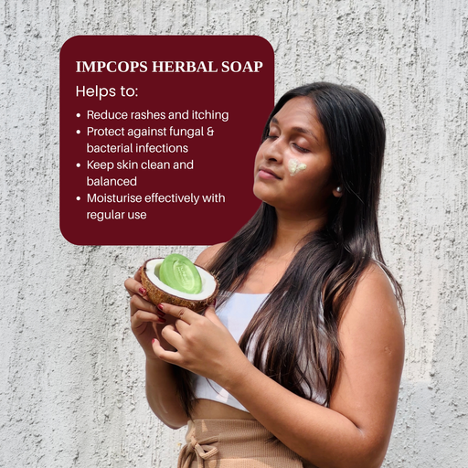 IMPCOPS Herbal Soap, 75 gms image 6