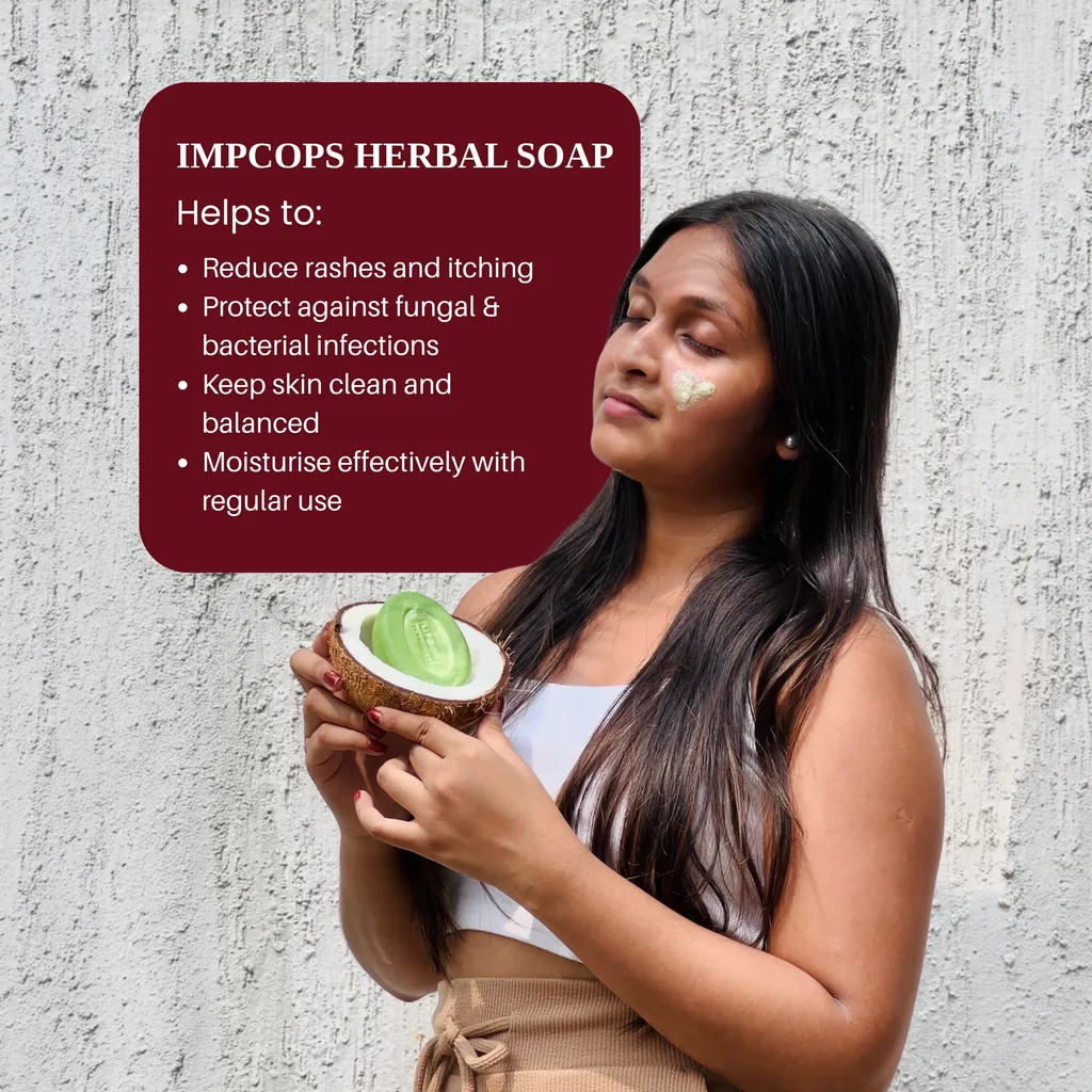 IMPCOPS Herbal Soap, 75 gms image 6