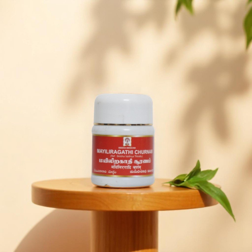 Mayiliragathi Churnam, Siddha, 20 Grams image 3
