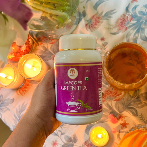 IMPCOPS Green Tea 100gm image 2