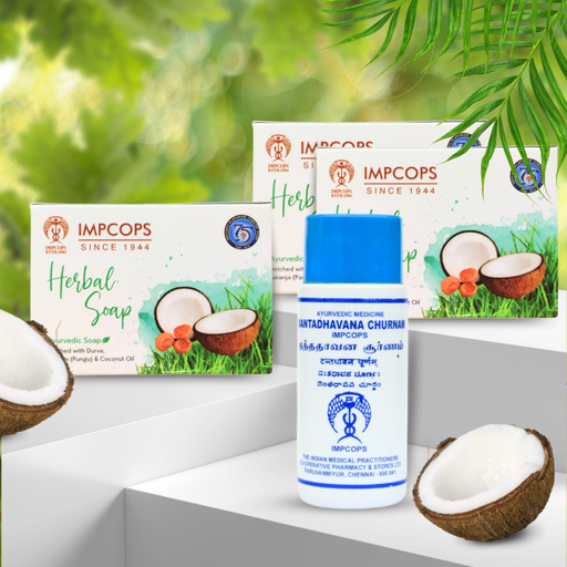 IMPCOPS Herbal Care Combo – Natural Cleansing for Skin & Oral Health image 2