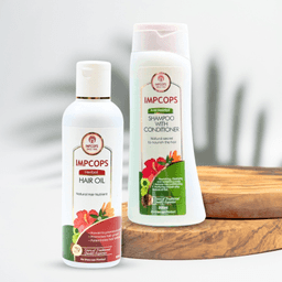 Herbal Hair Oil + Anti-Hairfall Shampoo with Conditioner