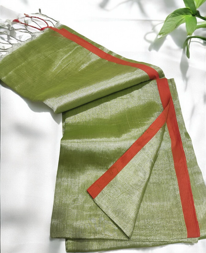 Tissue Mulmul Saree