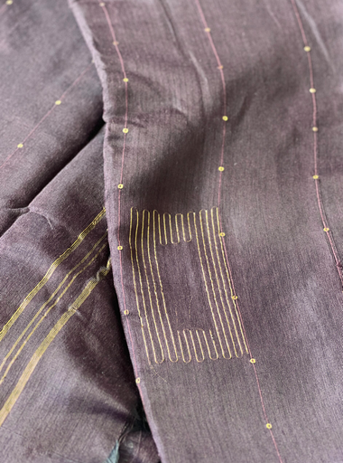 Monochrome Sequins Sarees image 2