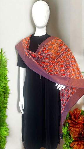 Ikkat Dupatta image 3