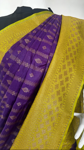 Banarasi Semi Dupion Silk Saree image 3