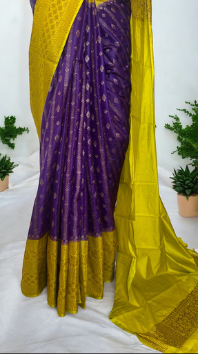 Banarasi Semi Dupion Silk Saree image 4