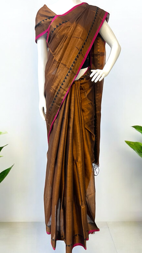 Tissue Saree with Border