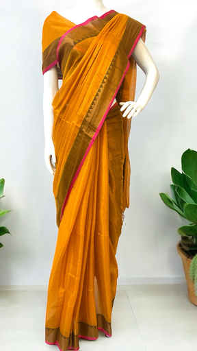 Tissue saree with border