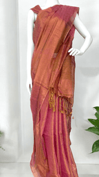 Tissue Linen Saree