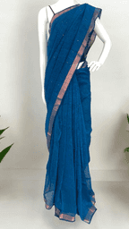 Sequins Linen Saree