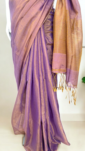 Tissue Linen Saree